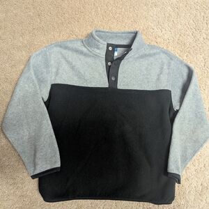 Old Navy Gray Fleece Pullover